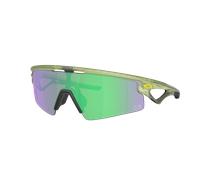 Oakley Unisex Sunglass OO9531 2026 Tour De France™ Sphaera™ Strike - Color del Marco: Helecho Mate, Color de la Lente: Prizm Road Jade