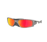 Oakley Unisex Sunglass Plantaris SQ - Color del Marco: Titanio, Color de la Lente: Prizm Ruby