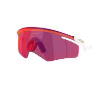Oakley Unisex Sunglass QNTM Kato™ - Color del Marco: Blanco, Color de la Lente: Prizm Road