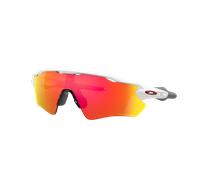 Oakley Unisex Sunglass Radar® EV Path® Team Colors - Color del Marco: Blanco Pulido, Color de la Lente: Prizm Ruby