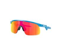 Oakley Unisex Sunglass Resistor (Youth Fit) - Color del Marco: Azul Cielo, Color de la Lente: Prizm Ruby