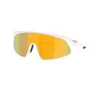 Oakley Unisex Sunglass RSLV 141 - Color del Marco: Blanco Mate, Color de la Lente: Prizm 24k