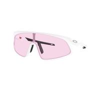 Oakley Unisex Sunglass RSLV 141 - Color del Marco: Blanco Mate, Color de la Lente: Prizm Low Light