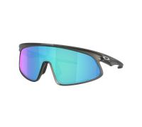 Oakley Unisex Sunglass RSLV 141 - Color del Marco: Gris Mate Ahumado, Color de la Lente: Prizm Sapphire