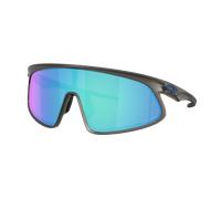 Oakley Unisex Sunglass RSLV - Color del Marco: Gris Mate Ahumado, Color de la Lente: Prizm Sapphire