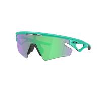 Oakley Unisex Sunglass Sphaera™ Slash Neon Pop Collection - Color del Marco: Celeste Mate, Color de la Lente: Prizm Road Jade