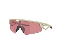 Oakley Unisex Sunglass Sphaera™ Strike - Color del Marco: Arena mate, Color de la Lente: Prizm Dark Golf