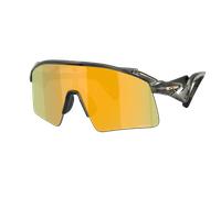 Oakley Unisex Sunglass Stunt Wing - Color del Marco: Grey Smoke, Color de la Lente: Prizm 24K