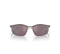 Oakley 0OO4145 Gafas de Sol, Pewter/Prizm Daily Polarized, 60 Unisex