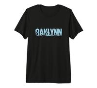 Oaklynn Sea Waves - Nombre Personalizado Ocean Beach Art Camiseta Premium