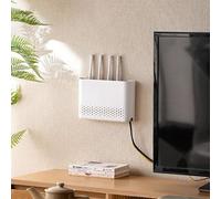 OAKVYNE Caja De Almacenamiento del Enrutador WiFi, Caja Router Pared, Ocultar Router WiFi, Gabinete para Enrutador WiFi, Caja WiFi De Pared para Ocultar Enrutador.(25.6cm/10")