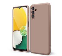 oakxco Funda Silicona para Samsung Galaxy A13 5G/ 04S, Gel de Goma Suave y Delgada, TPU Liso Mate Color Puro Funda Minimalista, Elegante Ultra Slim Mate Protección Case, Marrón