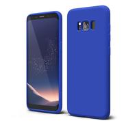 oakxco Funda Silicona para Samsung Galaxy S8, Gel de Goma Suave y Delgada, TPU Liso Mate Color Puro Funda Minimalista, Elegante Ultra Slim Mate Protección Case, Azul Klein