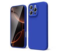 OAKXCO para iPhone 16 Pro Phone Case Liquid Liquid Liquid Slim Soft Rubber Gel Tpu Plain Protective Simple Cover for Women Girl Lindo Matte Color sl