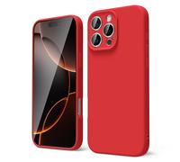 OAKXCO para iPhone 16 Pro Phone Case Liquid Liquid Slim Gel Slim Soft Rubber Gel Tpu Plain Protective Simple Cover for Women Girl Lindo Matte Color s