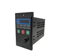 OAMSCEYKW Mini VFD monofásico a monofásico, 220 V, 0,1 kW, 0,2 kW, 0,4 kW, 0,75 kW, 750 W, variador de frecuencia, Controlador de Motor de CA, inversor de bajo Ruido(0.4KW)