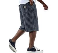 Oanviso Hombre Pantalones Cortos De Pana Verano Short Pantanlóns Jogging Casual Bermudas con Bolsillos Shorts Pantanlón para Fitness Deportivos Correr