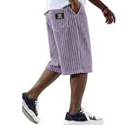 Oanviso Hombre Pantalones Cortos De Pana Verano Short Pantanlóns Jogging Casual Bermudas con Bolsillos Shorts Pantanlón para Fitness Deportivos Correr
