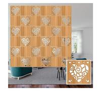 OAOAO El Panel Colgante del Divisor del Sitio for la decoración de Ministerio del Interior, tamaño 11,4" x 11,4", 1-100 PC Disponibles(Natural A,45Pcs)