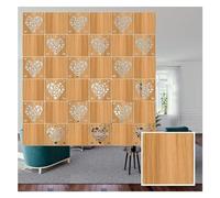 OAOAO El Panel Colgante del Divisor del Sitio for la decoración de Ministerio del Interior, tamaño 11,4" x 11,4", 1-100 PC Disponibles(Natural B,29Pcs)