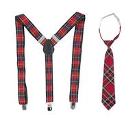 OAOSDH 1 Cuelga De Encaje Y 1 Corbata, Accesorios De Ropa, Accesorios Retro, Accesorios De Diseño Clásicos, Accesorios De Ropa De Fiesta.