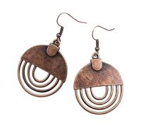 OAOSDH 1 Par De Aretes Redondos, Aretes Boho, Pendientes Retro, Aretes De Metal, Pendientes Simples Y Versátiles.