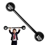 OAOSDH 1 Pieza De Juguete Inflable con Mancuernas, Juguetes con Mancuernas Simuladas, Accesorios De Rendimiento Infantiles, Juguetes Creativos Inflables, Accesorios De Decoración De Fiestas.