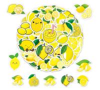 OAOSDH 100 Pegatinas De Limón, Pegatinas Impermeables, Gualgas Lindas De Dibujos Animados, Que Pueden Decorar Computadoras Portátiles, Computadoras, Scooters.