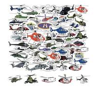 OAOSDH 180 Pegatinas De Helicópteros De Dibujos Animados, Pegatinas Creativas De Graffiti, Pegatinas Impermeables, Pegatinas para Niños, Pegatinas Decorativas.