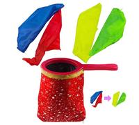 OAOSDH 2 Bufandas Y 1 Bolsa, Accesorios Mágicos, Suministros De Rendimiento Mágico, Suministros De Rendimiento De La Fiesta.