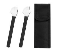 OAOSDH 2 Piezas De Cuchillo De Corte De Cuero, con Bolsa De Almacenamiento De 1 Pieza, Herramientas De Corte, Cuchillo De Corte Portátil, Accesorios para La Artesanía De Bricolaje.