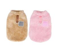 OAOSDH 2 Piezas De Vellón para Mascotas, Ropa Abrigada para Mascotas, Ropa para Mascotas De Felpa Suave, Suministros para Mascotas