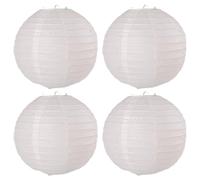 OAOSDH 4 Piezas De Linternas Blancas, Linternas para Niños, Linternas De Papel, Decoraciones para El Hogar, Materiales De Decoración De Bricolaje.
