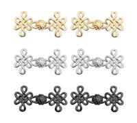 OAOSDH 6 Piezas De Botones De Cierre De Cintura, Botones Extraíbles, Accesorios De Ropa, Botones De Metal, Adecuados para Pantalones, Tapas Y Faldas.