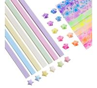 OAOSDH 750 Palos De Origami, Materiales De Origami Hechos A Mano, Papel De Artesanía, Estrellas De Papel De Bricolaje, Arte De Origami Creativo.