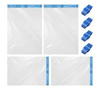 OAOSDH Bolsa De Compresión De Vacío De 4 Piezas, Bolsa De Almacenamiento De Ropa, Suministros De Viaje, Suministros De Almacenamiento De Ropa, Bolsa De Compresión Sellada.