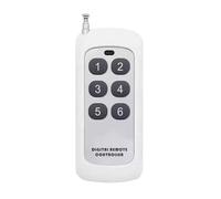 Oaqmvgin Mando a distancia 433 MHz 1527 Learn Code para lámparas | 1527 Learn Code simplifica la configuración; 433 MHz alcanza los 1000 m, lo que permite un control fiable de y
