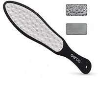 oarco Original Premium doble cara Laser callos escofina de acero inoxidable 18/8-Lima de Callos - Lima, pie, pie escofina para profesionales de cuidado de pies profesional Cuerno mp-2395 con