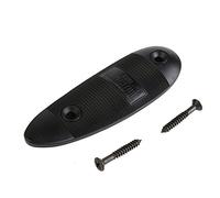 OAREA Almohadilla de Retroceso Antideslizante de PP Duradero para Exteriores Estriada con Tornillo para Accesorios de Armas de Caza Tiro Protección de Culata