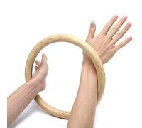 OAREA Anillo de Kung Fu para entrenamiento de fuerza de mano y muñeca, artes marciales tradicionales, anillo de ratán
