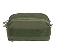 OAREA Bolsa táctica CCS MOLLE con Doble Cremallera, Bolsa Multiusos, Organizador for Chalecos de Caza, Bolsa de Reciclaje for Airsoft(OD)