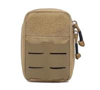 OAREA Bolsa táctica for cinturón, Bolsa de Primeros Auxilios de Supervivencia, riñonera for Mochila MOLLE, botiquín, linternas(T)