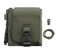 OAREA Bolsa táctica Molle, Chaleco de Caza, subbolsa, Soporte for Walkie Talkie, Almacenamiento de revistas, Bolsa GP(OD)