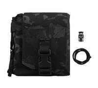 OAREA Bolsa táctica Molle, Chaleco de Caza, subbolsa, Soporte for Walkie Talkie, Almacenamiento de revistas, Bolsa GP(BCP)