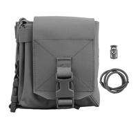 OAREA Bolsa táctica Molle, Chaleco de Caza, subbolsa, Soporte for Walkie Talkie, Almacenamiento de revistas, Bolsa GP(G)