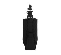 OAREA Bolsa táctica MOLLE for Radio, Malla for walkie-Talkie de Caza, Chaleco de Airsoft, Placa de Transporte y Equipo(BK)