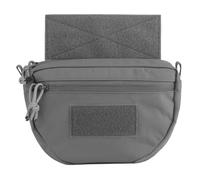 OAREA Bolsa táctica Sub, Chaleco de Caza, riñonera, Bolsa for el Vientre, Chaleco Airsoft, Almacenamiento Debajo del Vientre(G)