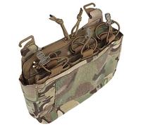 OAREA Ejército FCPC FCSK Chaleco Portador de Placas g-Hook Marihuana Flap Flap Doble Pila Doble Fanny Pack Triple Revista Inserto Kangroo Pouch (Color : VE-75-ACC-09-MC)