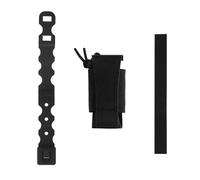 OAREA Táctico M67 Rgd-5 Modelo Bolsa de granadas Molle Airsoft Paintball Caza Chaleco Mini Bolsa(BK)