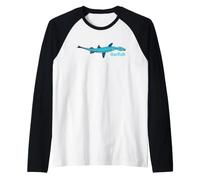 Oarfish Doomsday Fish Deep Sea Regalecidae Camiseta Manga Raglan